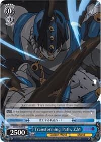 Transforming Path, Z.M - JoJo's Bizarre Adventure: Golden Wind - Weiss Schwarz card