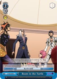 Room in the Turtle - JoJo's Bizarre Adventure: Golden Wind - Weiss Schwarz card