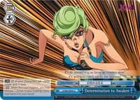 Determination to Awaken - JoJo's Bizarre Adventure: Golden Wind - Weiss Schwarz card