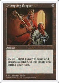 Disrupting Scepter - Fifth Edition - Magic: The Gathering card