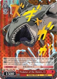 Predator of the Waters, Cr (JJR) (Gold Stamp) - JoJo's Bizarre Adventure: Golden Wind - Weiss Schwarz card