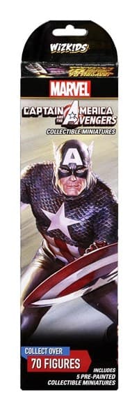 Captain America and the Avengers Booster Pack - Captain America and the Avengers - Heroclix card