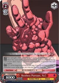 Restless Pursuer, N.C - JoJo's Bizarre Adventure: Golden Wind - Weiss Schwarz card