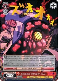 Restless Pursuer, N.C (JJR) (Gold Stamp) - JoJo's Bizarre Adventure: Golden Wind - Weiss Schwarz card