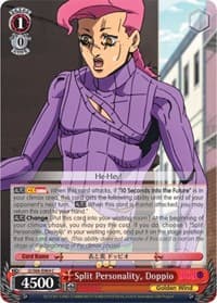 Split Personality, Doppio - JoJo's Bizarre Adventure: Golden Wind - Weiss Schwarz card