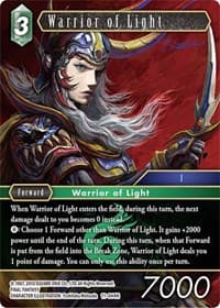 Warrior of Light - Opus XI - Final Fantasy TCG card