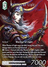 Warrior of Light (Full Art) - Opus XI - Final Fantasy TCG card
