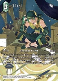 Thief - 11-047C (Full Art) - Opus XI - Final Fantasy TCG card