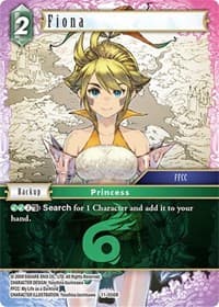 Fiona - Opus XI - Final Fantasy TCG card