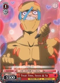 Treat Time, Secco & Sa - JoJo's Bizarre Adventure: Golden Wind - Weiss Schwarz card