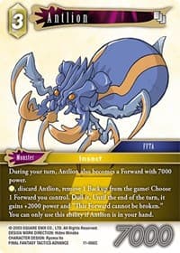 Antlion - Opus XI - Final Fantasy TCG card