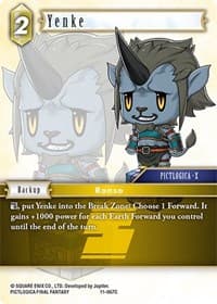 Yenke - Opus XI - Final Fantasy TCG card