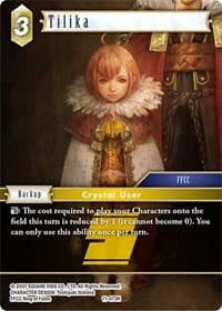 Tilika - Opus XI - Final Fantasy TCG card