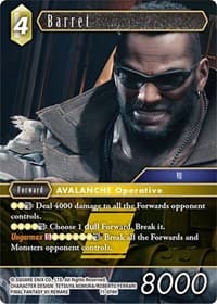 Barret - Opus XI - Final Fantasy TCG card