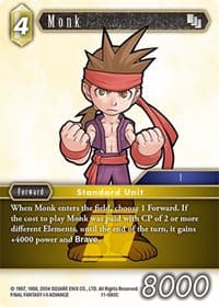 Monk - 11-080C - Opus XI - Final Fantasy TCG card