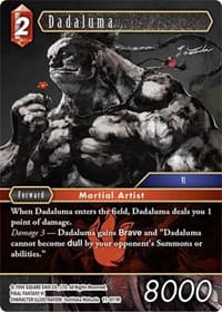 Dadaluma - Opus XI - Final Fantasy TCG card