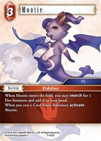 Mootie - Opus XI - Final Fantasy TCG card