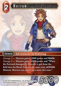 Morrow - Opus XI - Final Fantasy TCG card