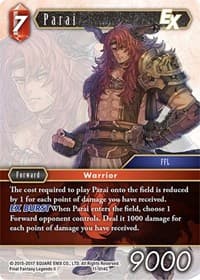 Parai EX - Opus XI - Final Fantasy TCG card