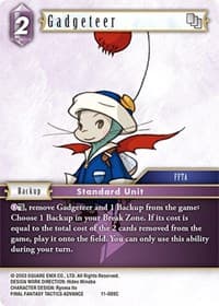 Gadgeteer - Opus XI - Final Fantasy TCG card