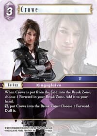 Crowe - Opus XI - Final Fantasy TCG card