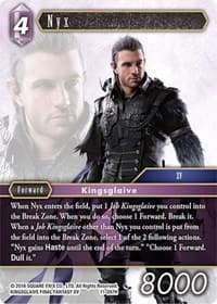 Nyx - Opus XI - Final Fantasy TCG card