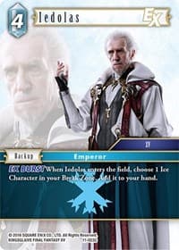 Iedolas EX - Opus XI - Final Fantasy TCG card
