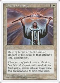 Divine Offering - Fifth Edition - Magic: The Gathering card