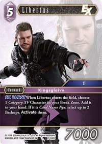 Libertus EX - Opus XI - Final Fantasy TCG card
