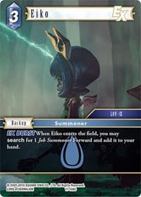Eiko EX - Opus XI - Final Fantasy TCG card