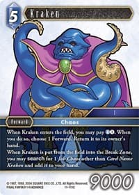 Kraken - Opus XI - Final Fantasy TCG card