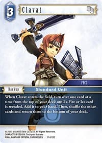 Clavat - Opus XI - Final Fantasy TCG card