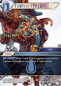 Famfrit (FFTA) EX - Opus XI - Final Fantasy TCG card