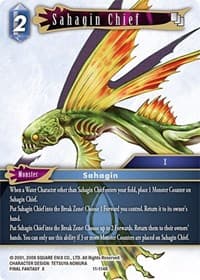 Sahagin Chief - Opus XI - Final Fantasy TCG card