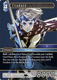 Ceodore - Opus XI - Final Fantasy TCG card