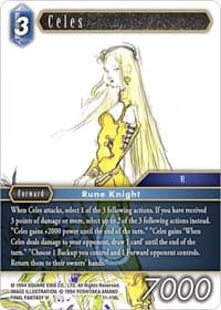 Celes - Opus XI - Final Fantasy TCG card