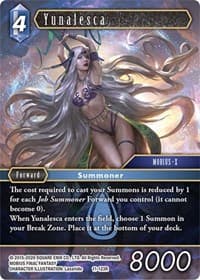 Yunalesca - Opus XI - Final Fantasy TCG card