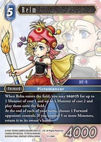 Relm - Opus XI - Final Fantasy TCG card