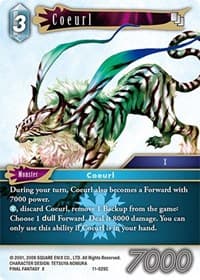 Coeurl - Opus XI - Final Fantasy TCG card