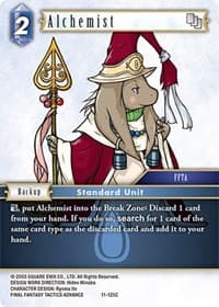 Alchemist - Opus XI - Final Fantasy TCG card