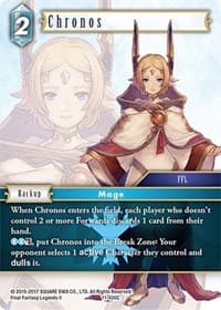 Chronos - Opus XI - Final Fantasy TCG card