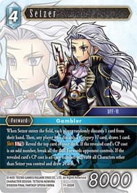 Setzer - Opus XI - Final Fantasy TCG card