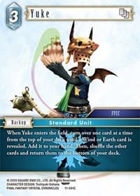 Yuke - Opus XI - Final Fantasy TCG card