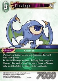 Floateye - Opus XI - Final Fantasy TCG card