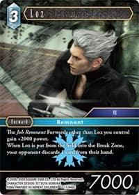Loz - Opus XI - Final Fantasy TCG card