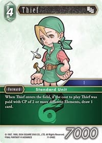 Thief - Opus XI - Final Fantasy TCG card