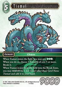 Tiamat - Opus XI - Final Fantasy TCG card