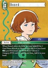 Doned - Opus XI - Final Fantasy TCG card