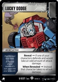 Lucky Dodge - Titan Masters Attack - Transformers TCG card