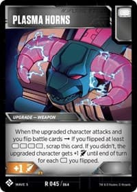 Plasma Horns - Titan Masters Attack - Transformers TCG card